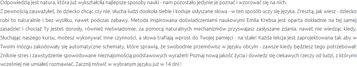 Efektywna Metoda Nauki Sochaczew